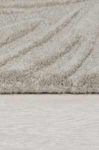 Пътека Lino Leaf Сив 60X230 см, Flair Rugs - Img 5