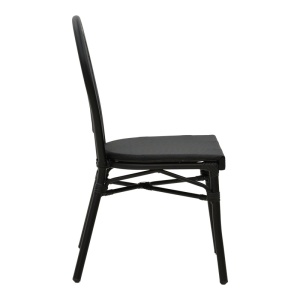 Стол за градина Nacia Черен 45x59x85 см - Img 3