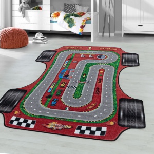 Червен килим Play V1 160x230 см - Img 1