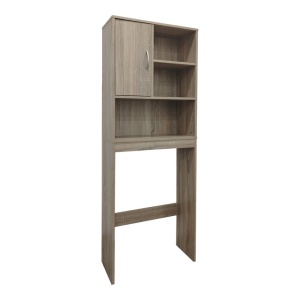 Шкаф за баня за пералня Tazien Sonoma 60x24x168.5 см