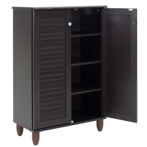 Шкаф за обувки SANTΟ за 10 чифта wenge 60x34.5x91.5cm - Img 6