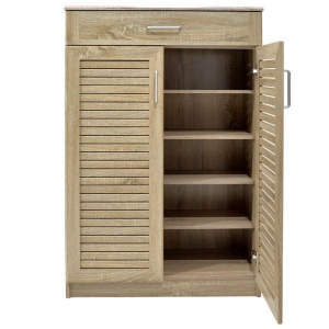 Шкаф за обувки Sante 20 чифта Sonoma 80x37x123 см - Img 5