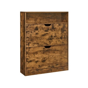 Шкаф за обувки Vasagle Кафяв 80x24x102 см