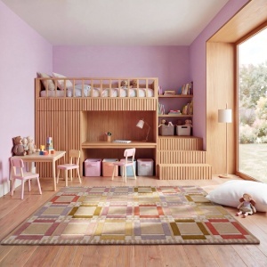 Covor Quadro Wool Pastel 160x230 cm - Img 2