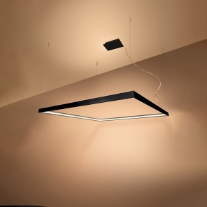 LED полилей 3000K, Nelya, черен, 110x110x150 см - Img 4