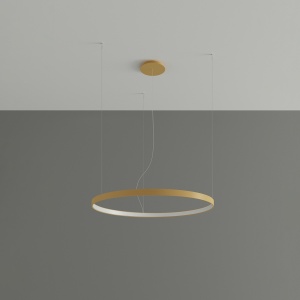 LED полилей 4000K, Rio, златист, 55x55x150 см - Img 2