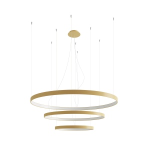 LED полилей 4000K, Rio 55x78x110, златист, 110x110x150 см