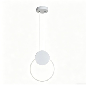 LED полилей, Ganden, Pako, бял, 26,5x26,5x20 см - Img 3