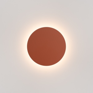 LED стенна лампа 3000K, Borgen, червен, 30x30x3.5 см - Img 5