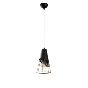 Lustra Sivani Tel Black 17x17x124 cm - Img 3