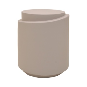 Masuta laterala, Fortox, Pako, Cappuccino 40x40x47.5 cm - Img 2