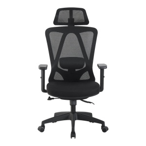 Scaun de birou, Magida, Pako, Negru 58.5x66x125 cm - Img 4