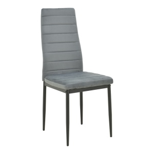 Scaun, Parker, Gri, 41x48x96 cm