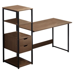 Zayn ΙΙ Pako World Nuc 107x40x110 cm бюро с етажерка за книги