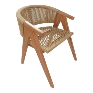 Градински фотьойл Wolly Boho Pako World Natural 60x60x76 cm