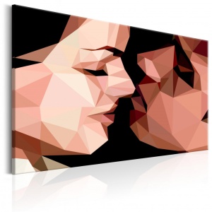 Картина - Симетрията на любовта 60x40 см - Img 1