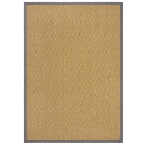 Килим за външна употреба Sisal Look Outdoor Grey 200x290 cm, Flair Rugs - Img 2