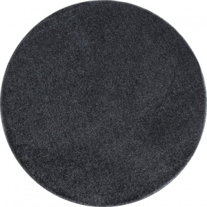 Килим от ата сив 120x120 см