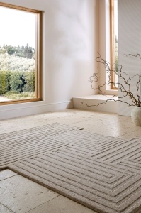 Килим „Zen Rectangles Natural“ 160x230 см, Flair Rugs