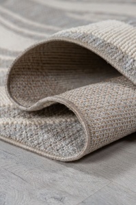 Килим, Calder Washable Flair Rugs, сив, 200x310 см - Img 4