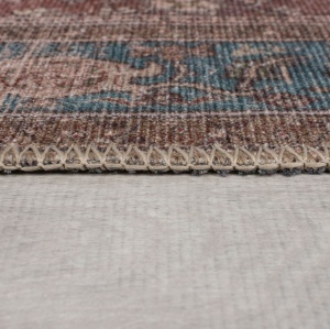 Килим, Cyra Washable Flair Rugs, червен, 152x230 см - Img 3