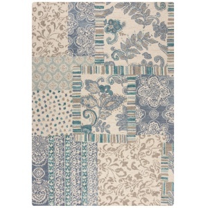 Килим, Eloise Patchwork Flair Rugs, син, 200x290 см - Img 2