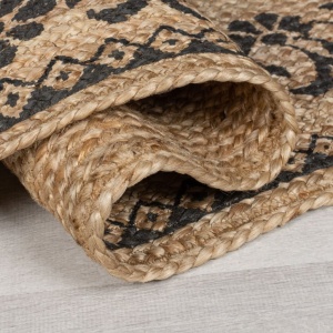 Килим Maisie Natural/Черен 200X290 см, Flair Rugs - Img 2