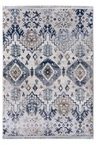 Килим PALERMO, Модел 41 EKE, Крем/Сив 120x170 см, 2278 гр/м²