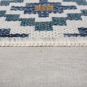 Килим Zia Trellis Outdoor Blue 120x170 cm, Flair Rugs - Img 3