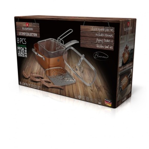 Комплект квадратен тиган, 8 части, Le Chef Line BL-3367N-3T - Img 2