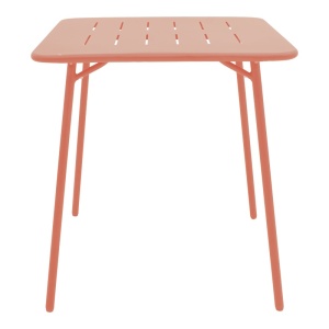 Комплект от 3 броя маса и столове за градина V1, Moraja, Terracotta, 70x70x73 см - Img 4