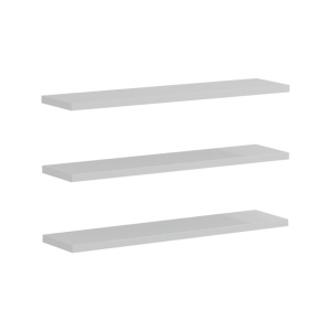 Комплект от 3 стенни рафта Divar Pako Pako World White 60x14.5x1.8 cm