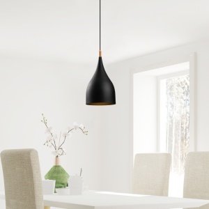 Комплект полилей Saglam Черен 25x25x137 см
