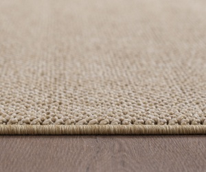 Кръгъл килим Loom Бежов 200x200 cm - Img 8