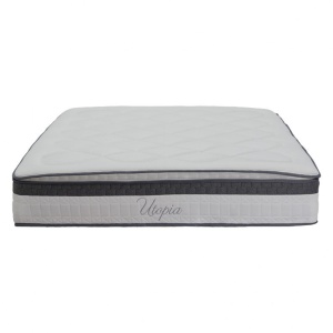 Матрак с джобни пружини Utopia с горен слой от алое вера 30-32см 160x200см - Img 3