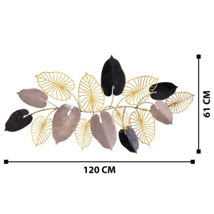 Метална картина Furize Мултиколор 120x7x61 см - Img 9