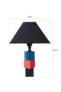 Нощна лампа YL584 Черен 29x45 см - Img 3