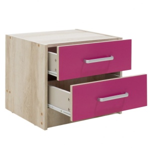 Нощно шкафче Looney Roz 47,5x40,5x40,5 см - Img 3