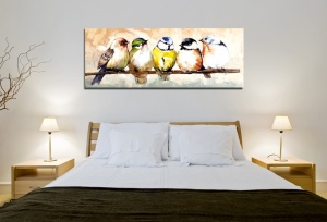 Платно за стена PC126 Multicolour 30x80x3 cm - Img 2