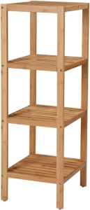 Рафт Songmics бежов 33x33x96 см - Img 1