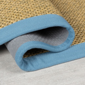Сизалов килим за външна употреба Sisal Look Outdoor Light Blue 120x170 cm, Flair Rugs - Img 4