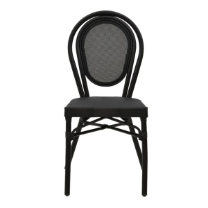 Стол за градина Nacia Черен 45x59x85 см - Img 4