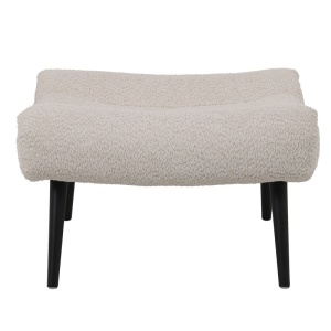 Табуретка за фотьойл, Silla, Pako World, бежова, 68x58x40 см - Img 4