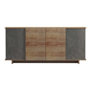 Шкаф Zafore Brown 180x45x80 cm - Img 3