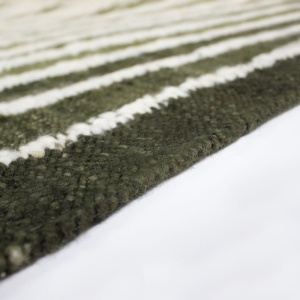 Covor Boucle Wool Frame Verde 200x300 cm - Img 4