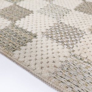 Covor Muted Checkerboard Verde 155x230 cm - Img 6