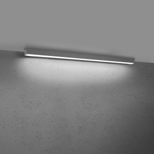 LED полилей 4000K, Pinne, сив, 118x6x6 см - Img 3