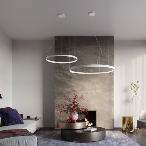 LED полилей 4000K, Rio, бял, 55x55x150 см - Img 15