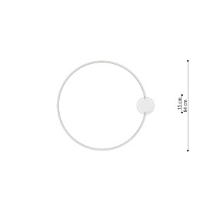 LED полилей 4000K, Rio, златист, 78x87x12.5 см - Img 10