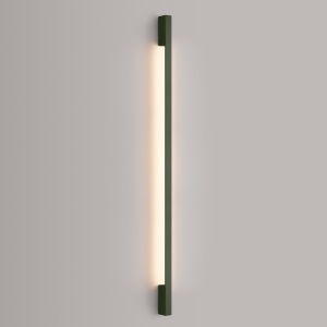 LED стенна лампа 3000K, Sappo 150, маслинено зелен, 4x6.5x150 см - Img 3
